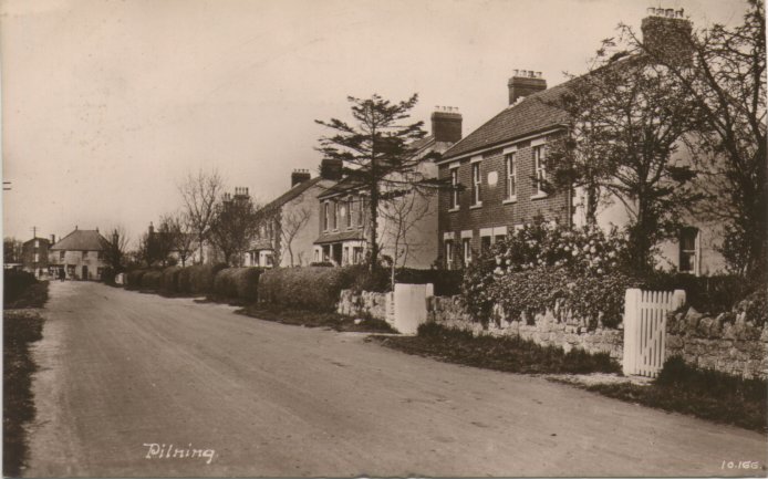 1924 view of pilning - Click on picture for 2004 view