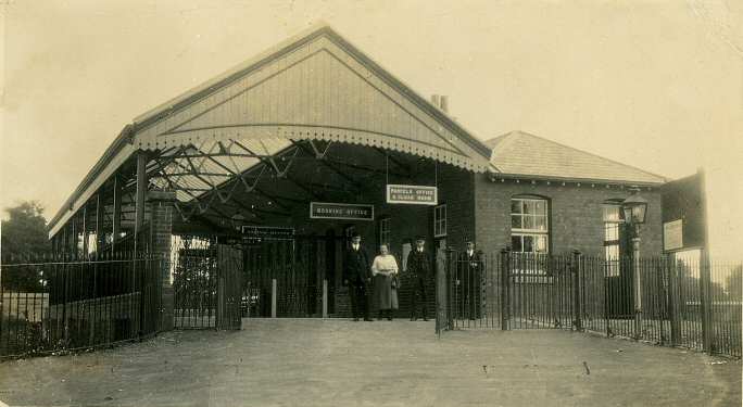 Severn Beach station 1920's