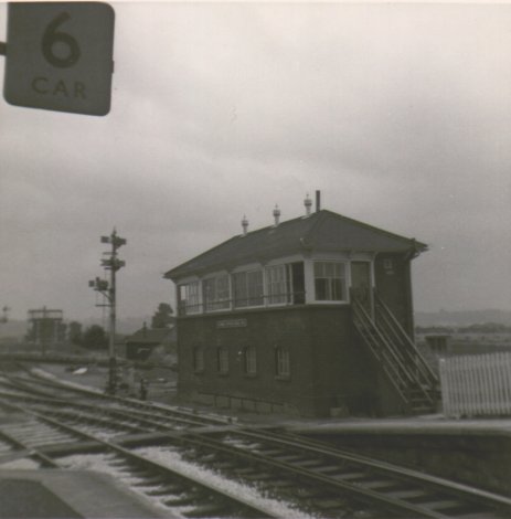 Pilning station main line signal box